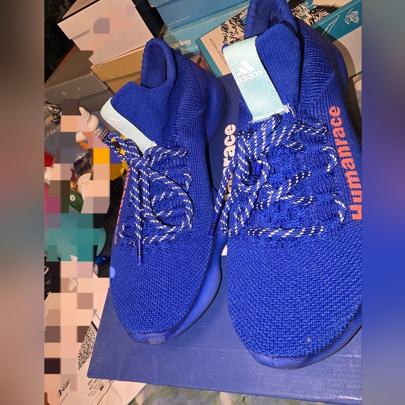 NIB! Adidas Humanrace Sichona Blue Size 8 - Picture 9 of 15